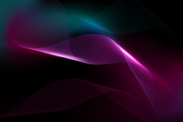 Wave line pattern background. future, digital, technology, science design elements