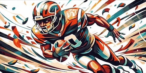 Obraz premium AMERICAN FOOTBALL