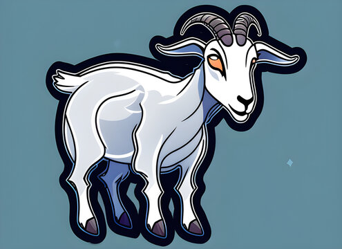 recommend clip art: goat generative ai