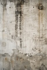 Weathered concrete wall and floor