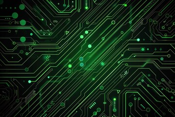 cyber circuit future technology concept background