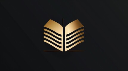 Learn modern logo design with a premium golden business vector and creative concept.