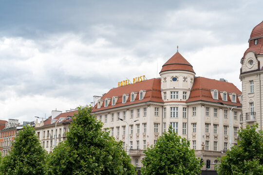 Hotel Piast Wrocław, near Main Railway station in the city center on June 17, 2024 in Wroclaw, Poland.