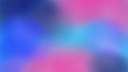 Abstract background flat style. soft blur defocused noise freeform gradient background light and dark blue and magenta pink colors airbrush and copy space