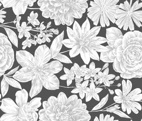 seamless floral background