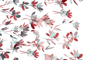 seamless pattern with flowers