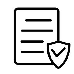 Insurance icon template