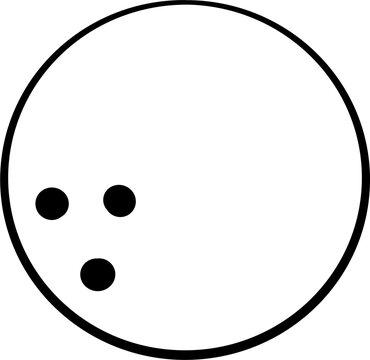 recommend clip art: bowling ball outline