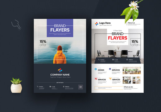 Creative Flyer Template Layout