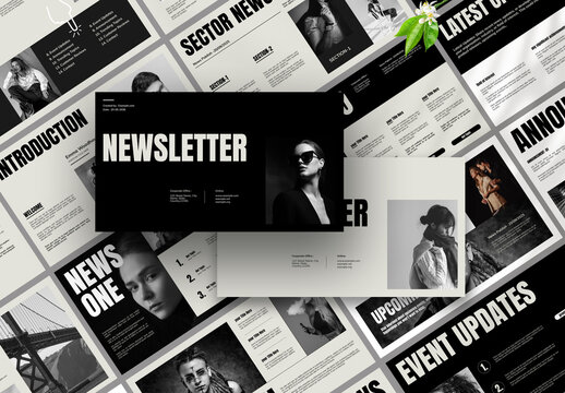News letterT emplate Layout