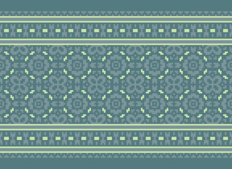 Seamless geometric ethnic Asian oriental and tradition pattern design for texture and background. · Ethnic boho pattern with geometric in bright colors.