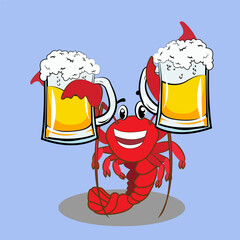 Coloring book letter for kids cartoon vector