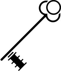 Key illustration vector