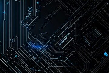 Abstract technology blue background. cyber monday concept.