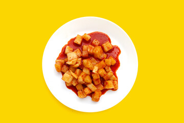 Daikon Kimchi. Tasty and spicy