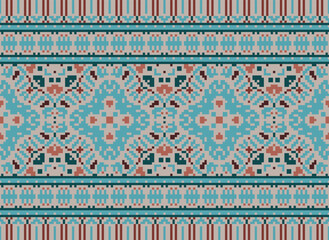 Ethnic Pattern. Tribal seamless pattern Aztec Vintage Native American ethnic vector background. vector image. Mexican blanket stripes seamless pattern.