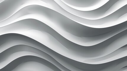 Obraz premium Abstract gray backdrop with wavy pattern. Vector graphic. Clip art.