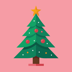 christmas tree illustration