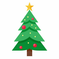 christmas tree illustration