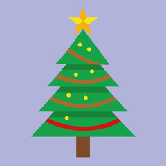 christmas tree illustration