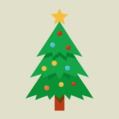 Obraz premium abstract christmas tree