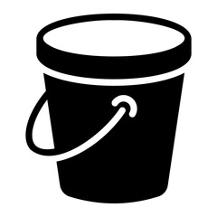 bucket Solid icon