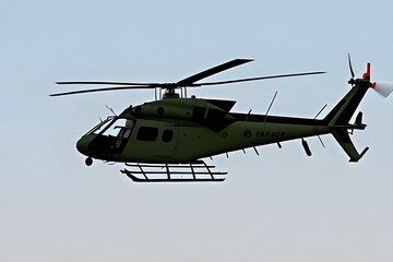 Helicopter &ndash; An aircraft capable of vertical takeoff, landing, and hovering, often used for transportation and rescue missions.