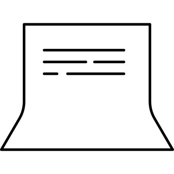 recommend clip art: Notary Line Icon