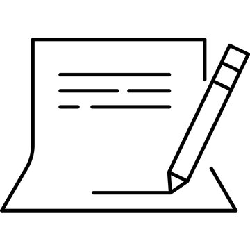 recommend clip art: Notary Line Icon