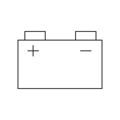 battery icon on car