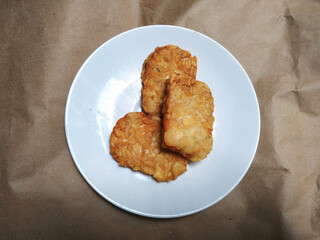 Tempeh is a type of traditional food originating from Indonesia