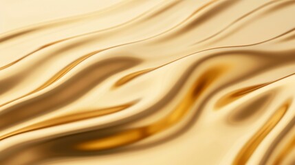 Fototapeta premium Golden liquid metal texture
