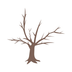 Fototapeta premium Dry Tree Icon