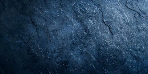 Close-up Dark blue textured background with vintage black border. Concept Dark Blue Textured Background, Vintage Black Border, Close-up Photography