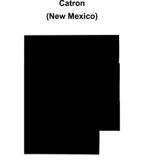 Catron County (New Mexico) blank outline map