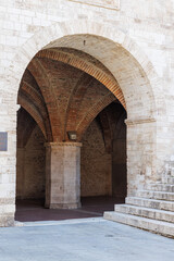 Fototapeta premium View architectural details in Todi - Umbria - Italy