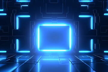 3d technology background, modern futuristic concept