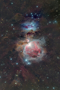 Great Orion Nebula, catalogued as Messier 42
