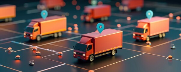 Detailed shot of consignment tracking devices, representing strategic transport monitoring, consignment tracking, logistics devices