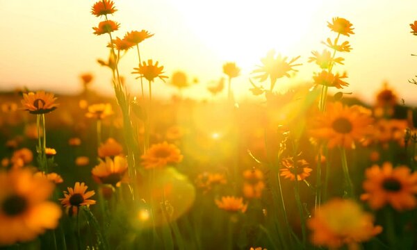 Champs de fleurs 