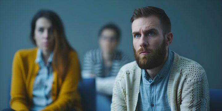 Ads promoting mental health resources help break stigma and encourage seeking help. Concept Mental Health Awareness, Stigma Reduction, Seeking Help, Supportive Community, Mental Health Resources