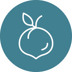  Orange Vector Line White Circles Multicolors