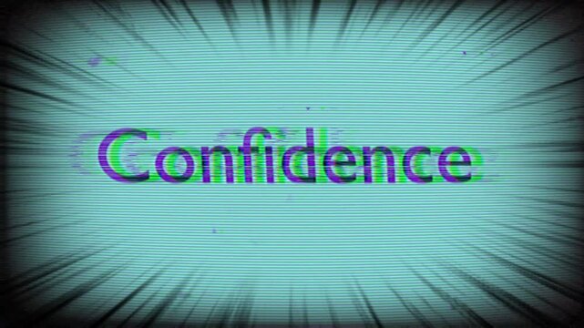 Mental health positive words animation