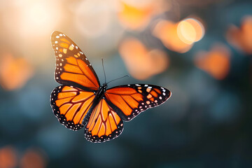 Obraz premium Butterfly close-up