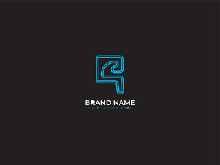 Creative business monogram logo design