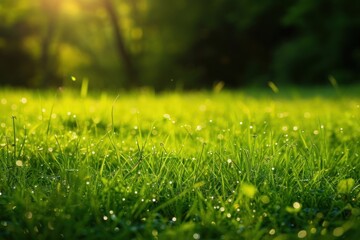 Fototapeta premium Beautiful meadow grass field grassland.