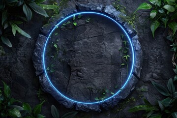 Mystical portal in nature