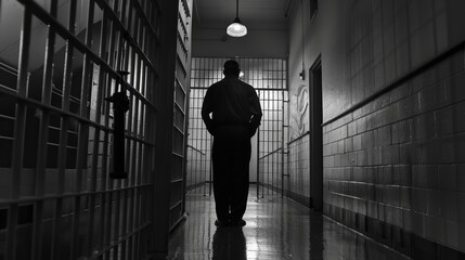 man in American prisons struggle