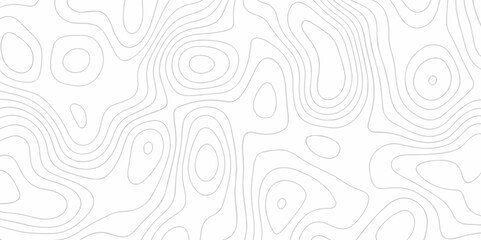 The stylize topography landscape grid map and counter wave line geometric wire outline area design. nature strip diagram topographic creative concept discovery line map texture background.