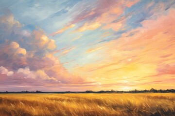 Meadow background landscape sky backgrounds.